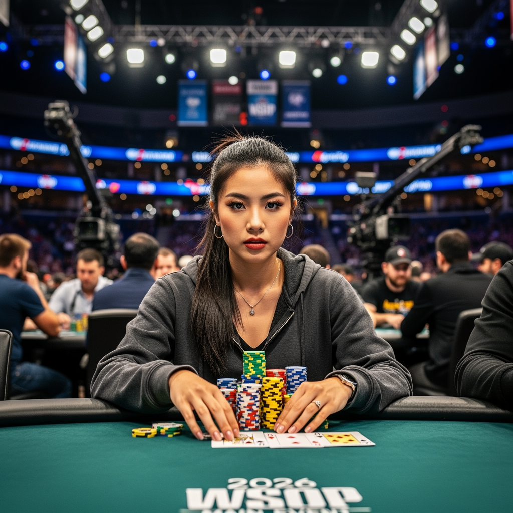女子扑克手逆袭：WSOP Main Event 2026 上演「她力量」 - BG真人平台 - BG真人